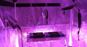 grow tent hydroponics dual-layer ventilation openings