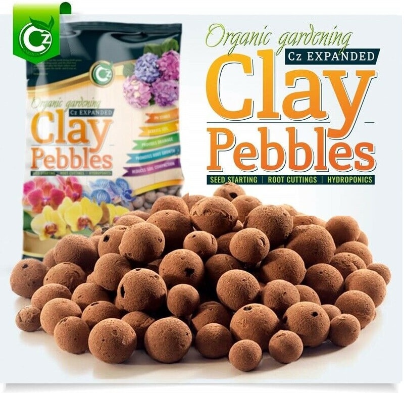 CZ Garden Organic Expanded Clay Pebbles – Best Organic Option