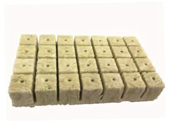 1.5 inch Rockwool/Stonewool Grow Cubes Starter Sheets for Cuttings