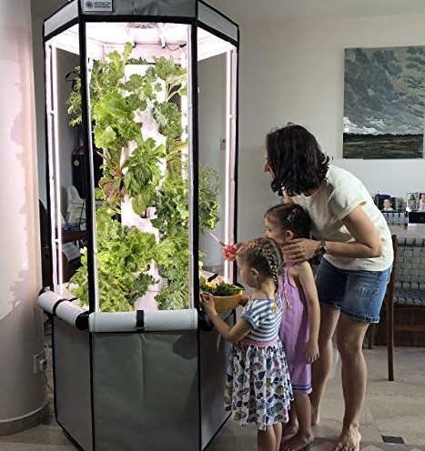 46 Aerospring 27-Plant Vertical Hydroponics Or An Aeroponics Indoor Growing System