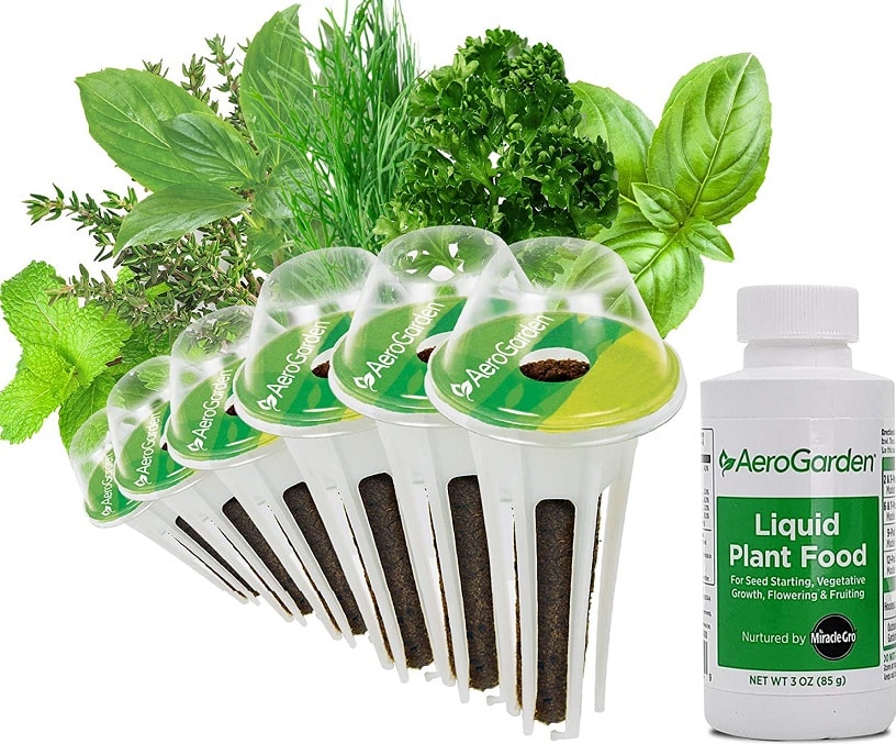 Roll over image to zoom in AeroGarden Gourmet Herb Seed Pod Kit 