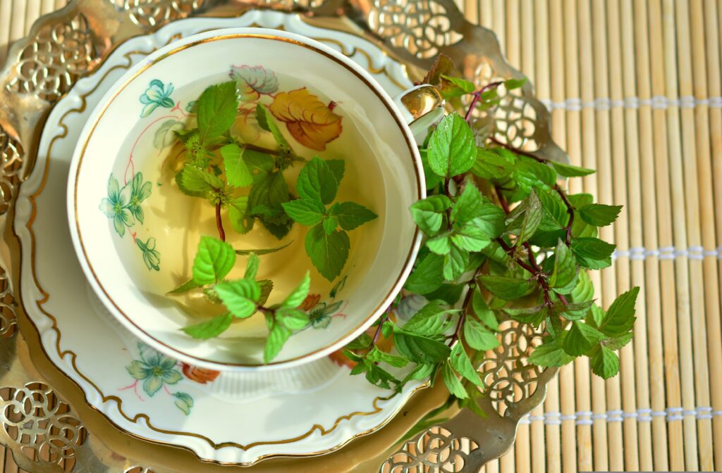 peppermint tea