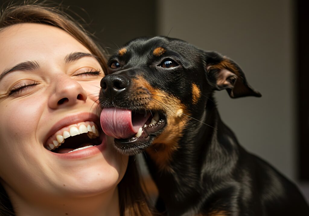 Stop These 8 Pet Owner Habits That Drive Non-Pet Owners Nuts 4 medium vecteezy a woman is smiling while holding a dog 68643323 medium
