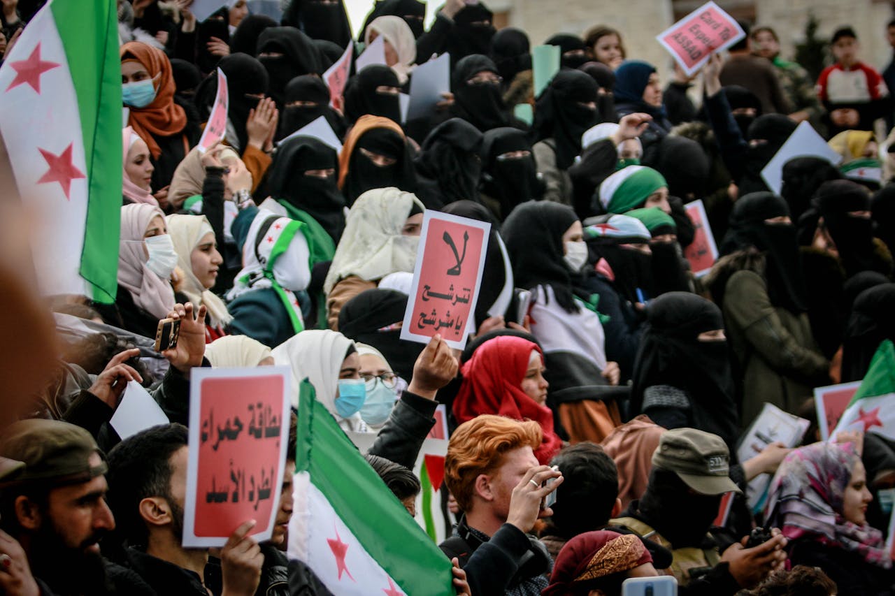 people-in-a-protest-