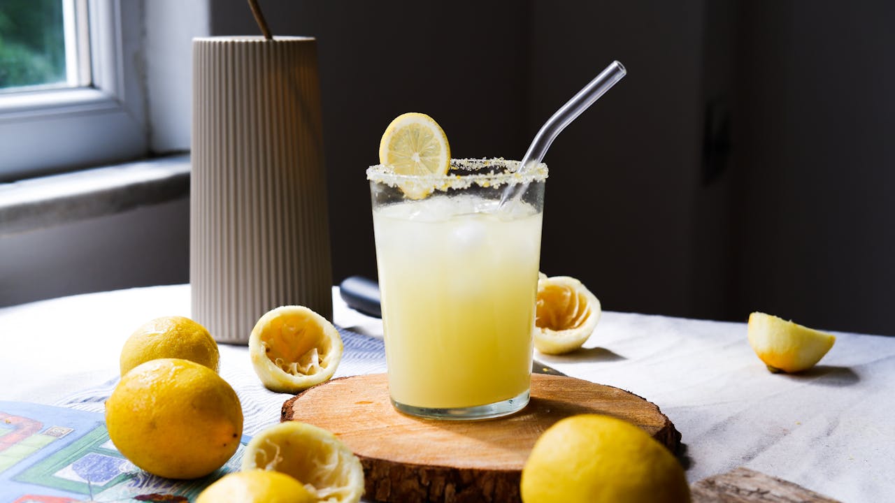 a-clear-drinking-glass-with-lemon-juice-
