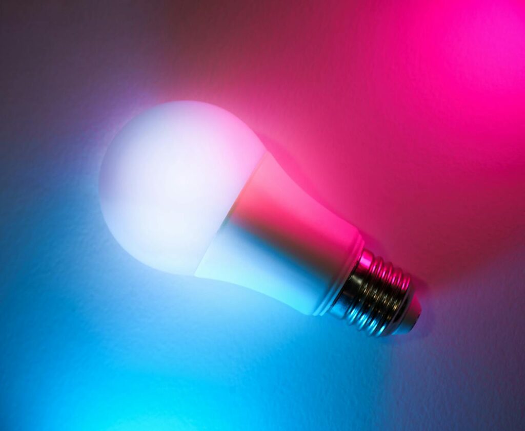 colorful-led-light-bulb-with-neon-glow-