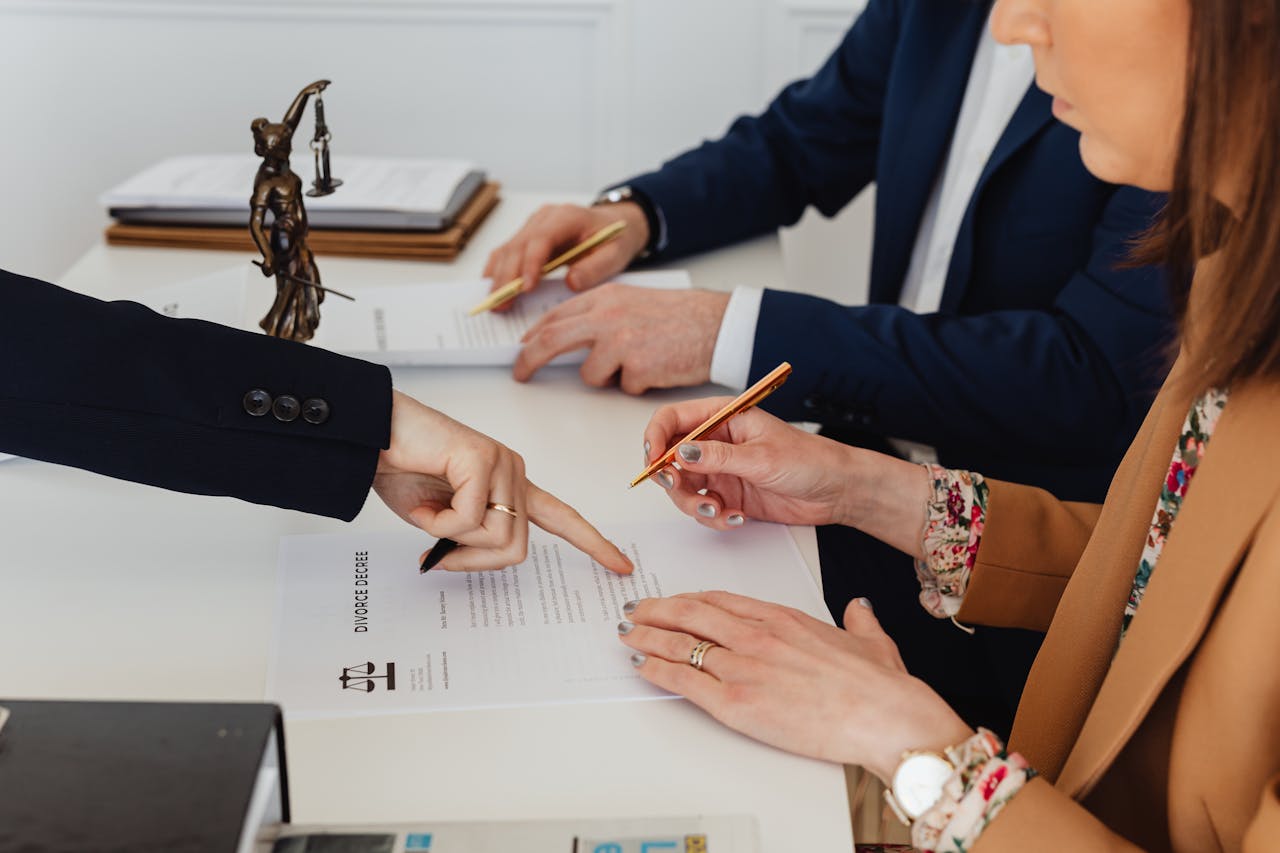 woman-signing-a-decree-
