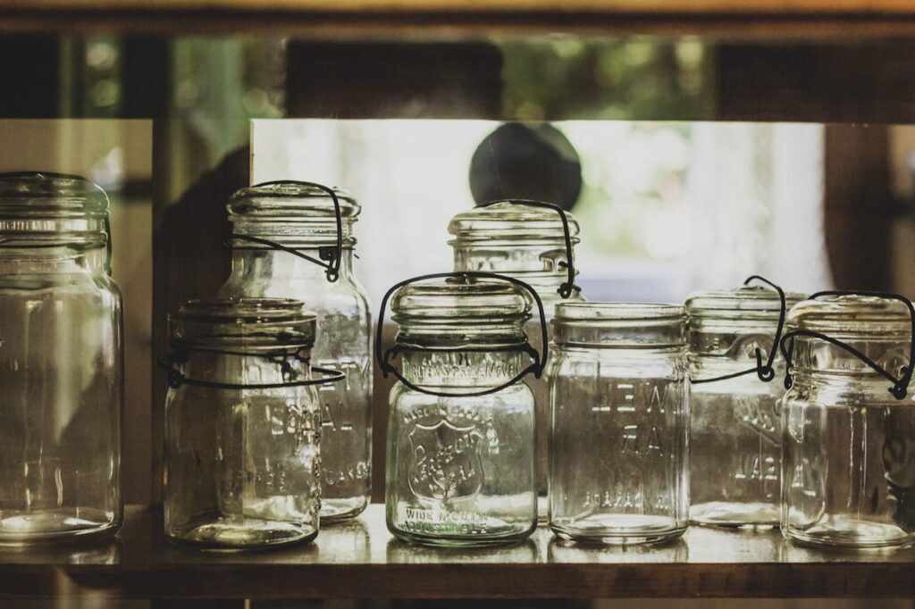/close-up-shot-of-mason-jars-