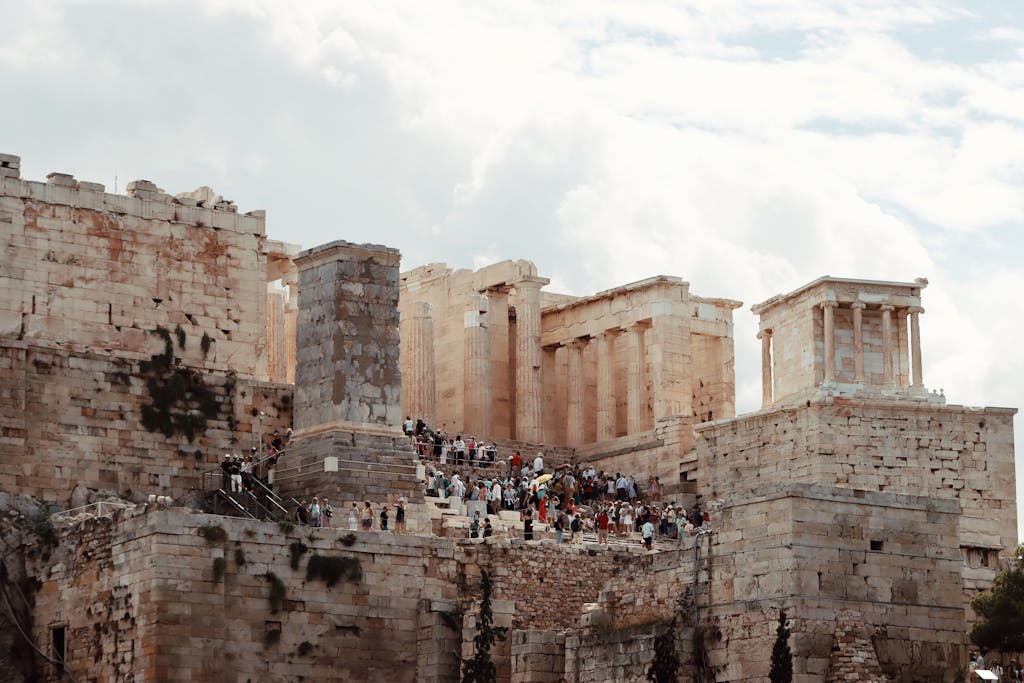 8 Historic Sites Disappearing Fast, Visit Now or Regret It Forever 4 Stunning view of the Parthenon, a UNESCO World Heritage site, capturing ancient architecture in Athens.