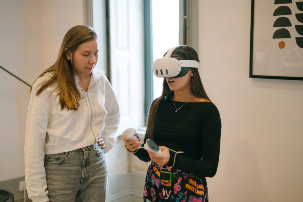 Exploring the fascinating world of Virtual Reality An engaging experience utilizing a VR headset