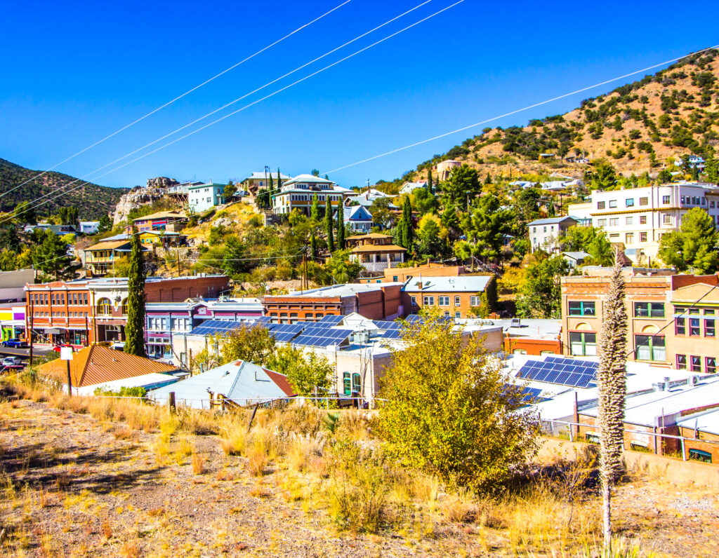 5 U.S. Cities That Will Make You Regret Your Trip 2 medium vecteezy downtown and slopes of buildings in bisbee arizona 13899452 medium