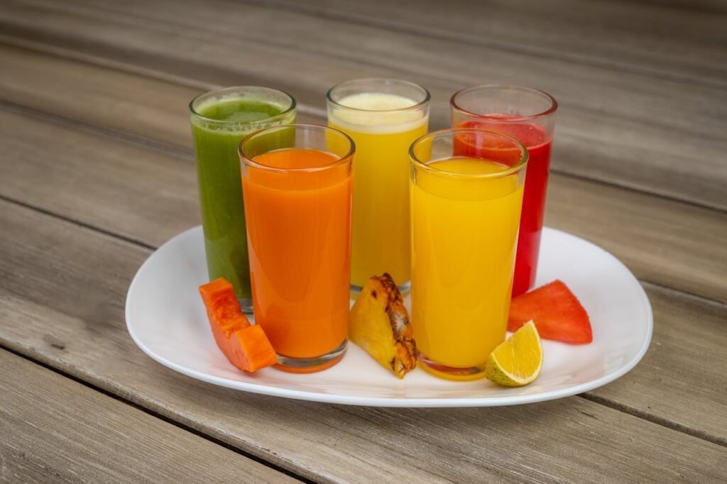vibrant-assortment-of-fresh-fruit-juices-