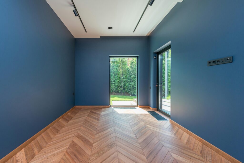 blue-painted-wall