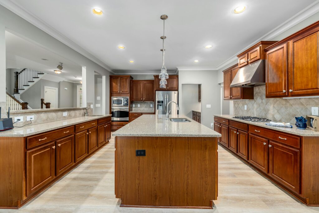 wooden-cabinets-on-house-kitchen