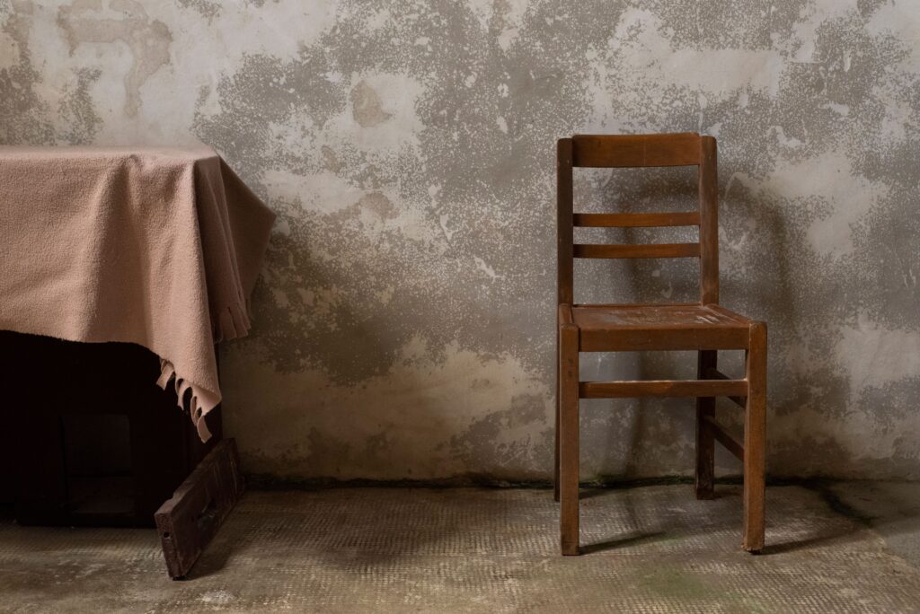 rustic-wooden-chair-in-minimalist-interior
