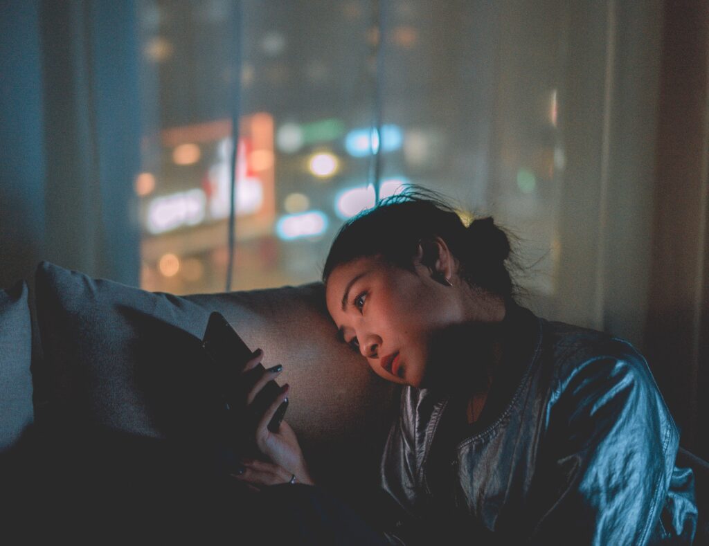 photo-of-woman-using-mobile-phone