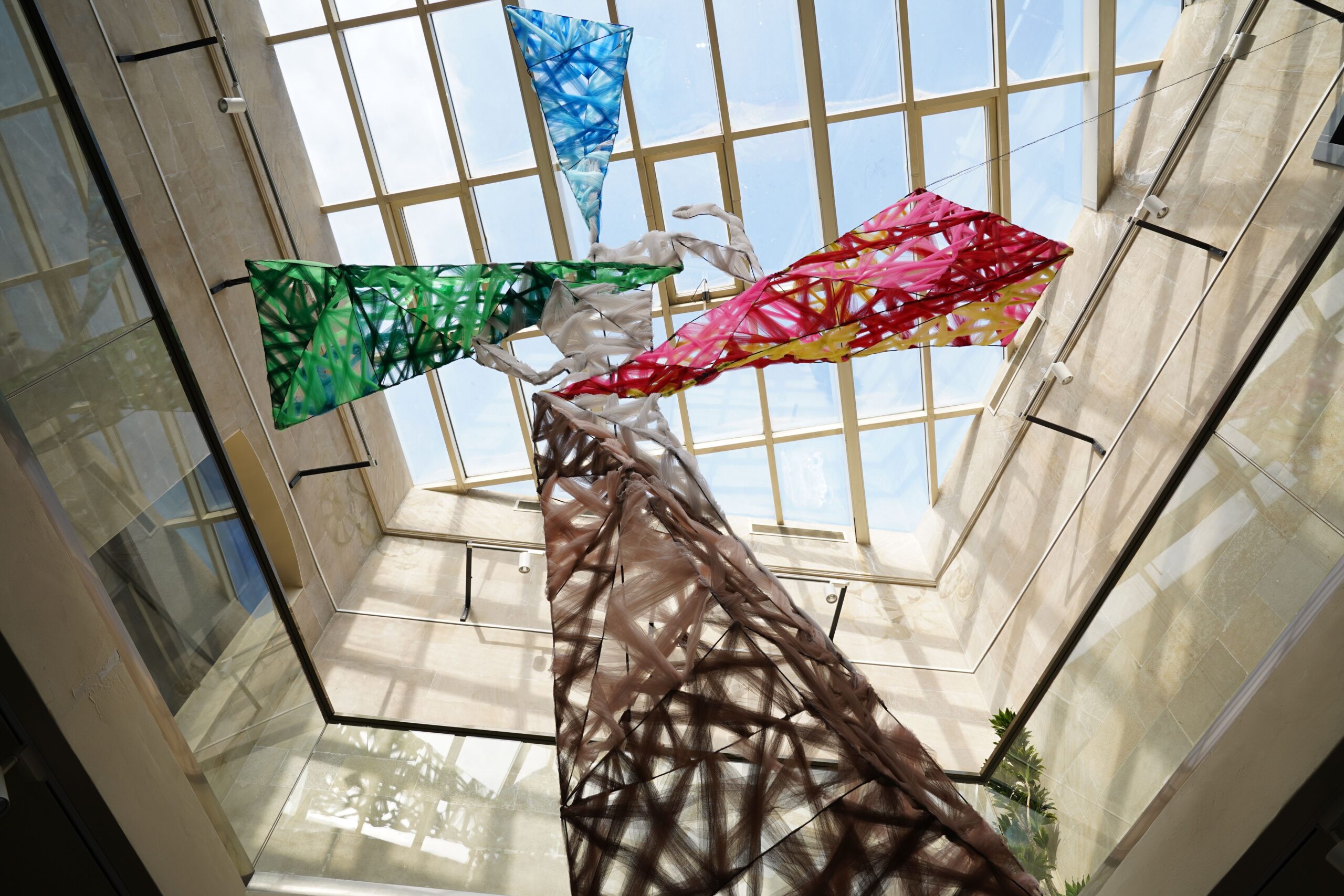 colorful-modern-art-sculpture-in-atrium