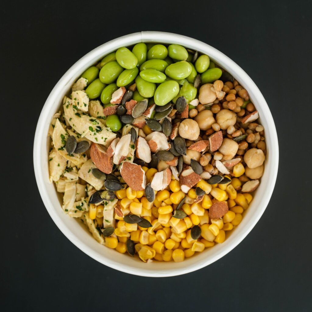power-bowl-with-healthy-food-of-corn-and-beans